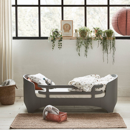 LEANDER - CLASSIC™ baby-junior bed 0-7 yrs, grey