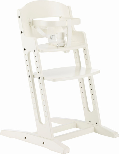 BabyDan - DanChair feeding chair + DanTray tray SET, white
