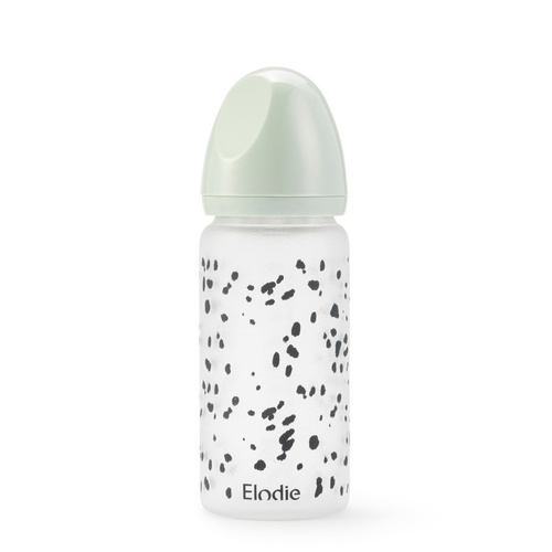 Elodie Details - Glass Feeding Bottle -  Dalmatian Dots