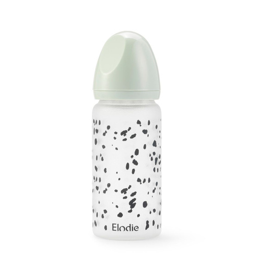  Elodie Details - Glass Feeding Bottle -  Dalmatian Dots