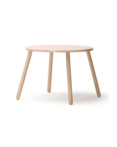 Kid's Concept - Stool and table set -  apricot