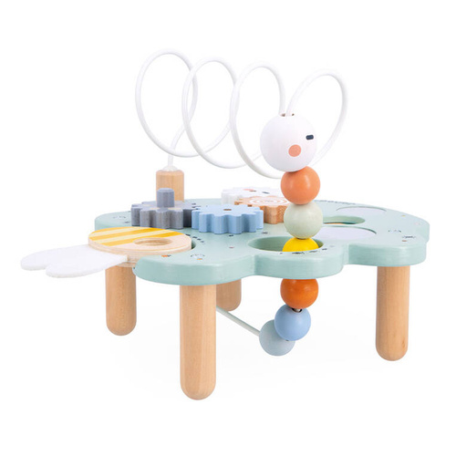 Janod - Multifunctional educational table Leaf Sweet Cocoon 18m+