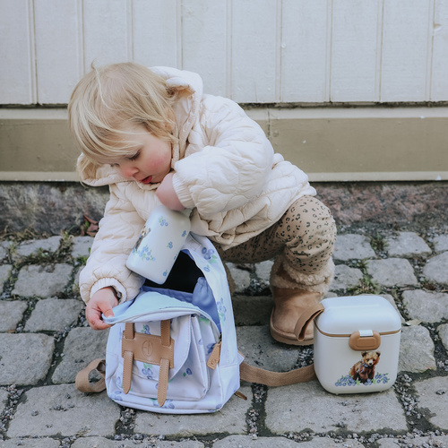 Elodie Details - BackPack MINI Backpack Blueberry Bliss + Water Bottle - Blueberry Bliss Billy - SET