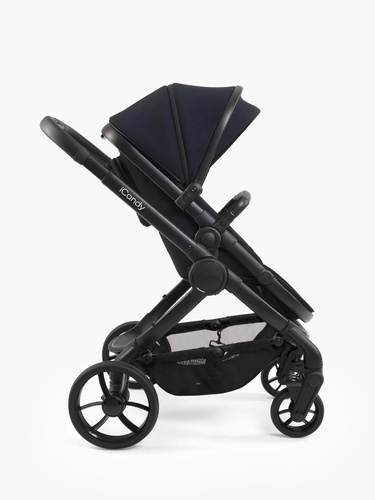iCandy Peach 7 Pushchair and Carrycot Black - Complete Bundle