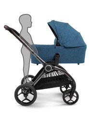 CORE Pushchair and Carrycot Atlantis Blue