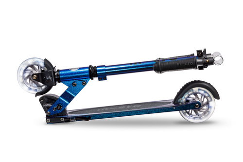 MICRO - two-wheeled scooter for children from 5 years Sprite LED, pearl blue purple