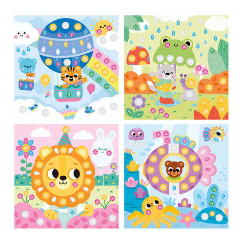 Janod - Large Rhinestones Creative Set My arts & crafts 3+