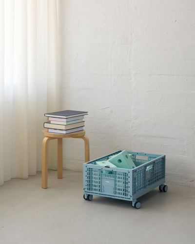 MODU – Storage Crate Wheels - Sky Blue