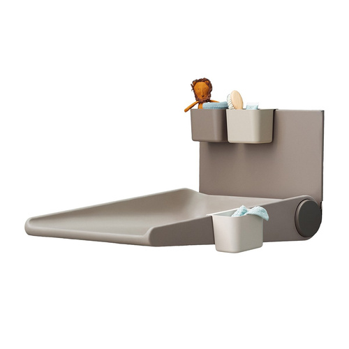 LEANDER WALLY™- WALL MOUNTED CHANGING TABLE, CAPPUCCINO