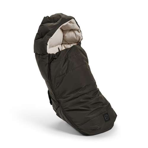 ELODIE DETAILS - Luxe Wool & Down Stroller Footmuff, Black