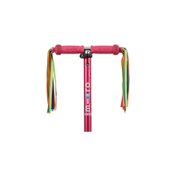MICRO - three-wheeled scooter handlebar ribbons, neon