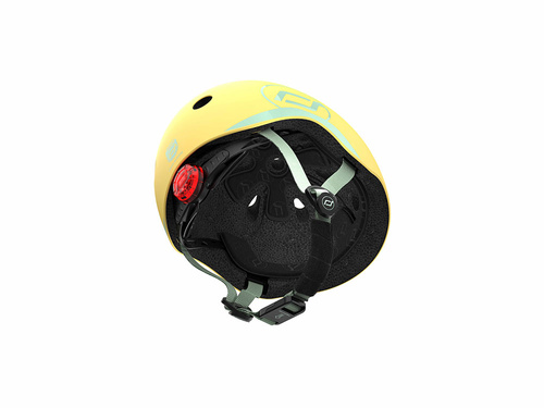 SCOOTANDRIDE - XXS-S helmet for children 1-5 years Lemon