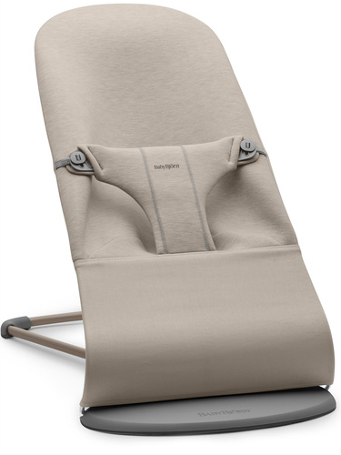 BABYBJÖRN - Bouncer Bliss -  3D Jersey, Sand Grey