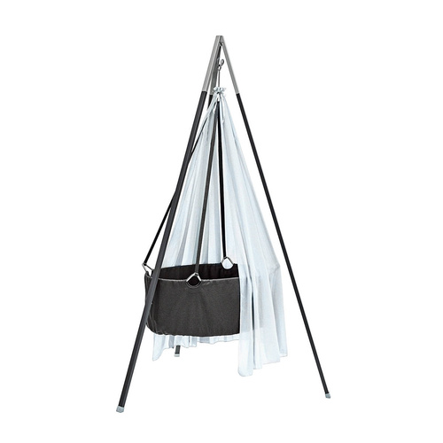 LEANDER - Classic™ cradle with mattress, grey