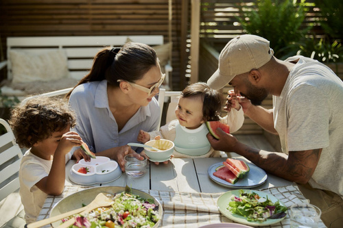 BABYBJORN - Dinnerware Set, 8 pcs - Powder Green