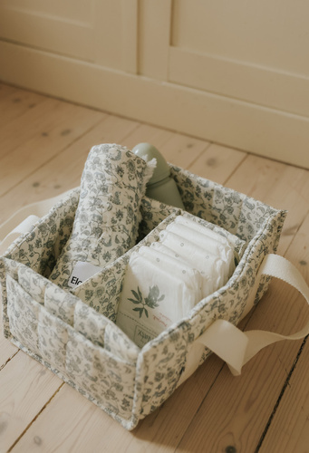 Elodie Details - Diaper Caddy, garden leo toile