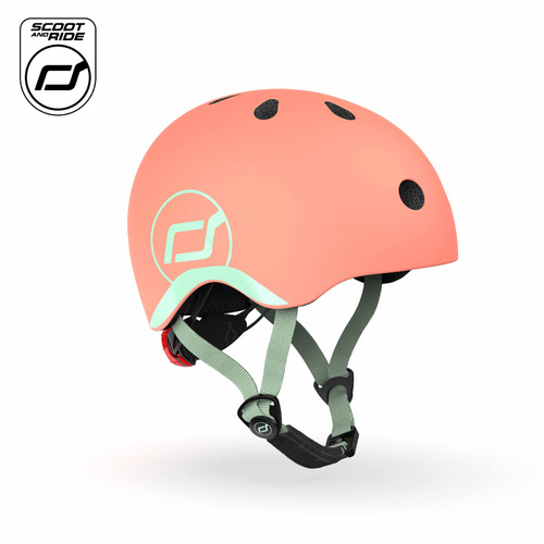 SCOOTANDRIDE - XXS-S helmet for children 1-5 years Peach