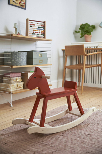 Kid's Concept - Rocking horse orange red CARL LARSSON