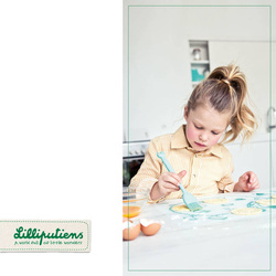 LILLIPUTIENS - Silicone brush Little Cook, Rhino Marius, 4+