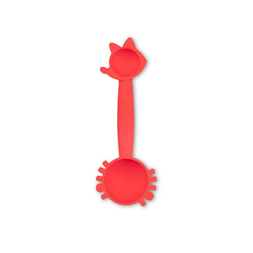 LILLIPUTIENS - Silicone measuring spoon 2in1 Little Cook, Lemur George, 4+