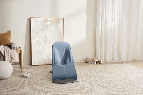BABYBJÖRN - Bouncer BLISS Woven - Mélange, Blue