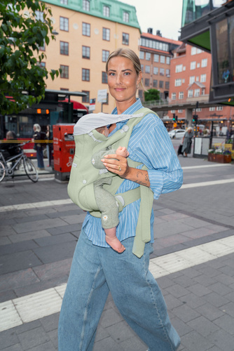 BABYBJORN - Baby Carrier HOLD, WOVEN, Light Green
