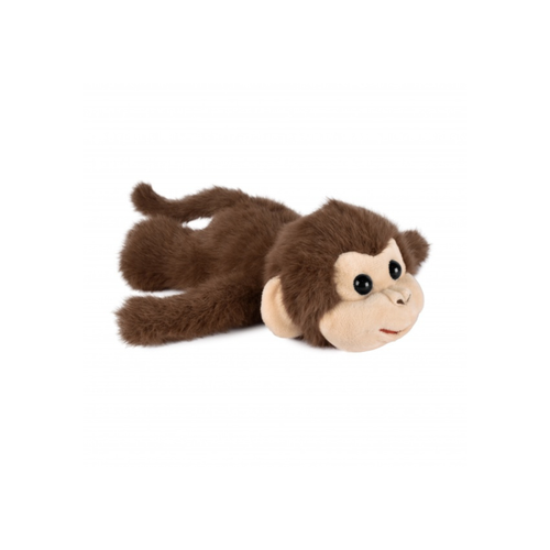 DOUDOU – Podcoll plush monkey slap bracelet, Histoire d'Ours, brown