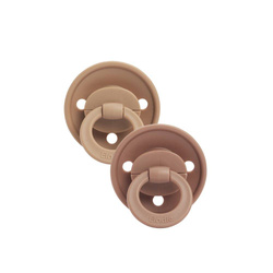 ELODIE DETAILS - latex pacifier 3m+ Binky Bundle, soft terracotta - 2 pieces