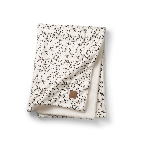 Elodie Details - Pearl Velvet Blanket - Dalmatian Dots