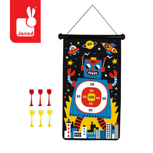 Janod - Magnetic darts game Robots