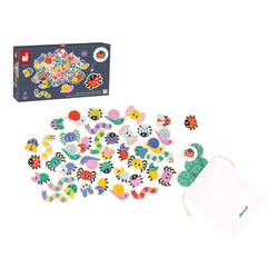 Janod - Hide and seek game Garden 2+