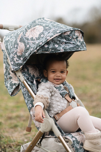 Elodie Details - MONDO stroller - Pimpernel + Carry Cot - Moonshell SET