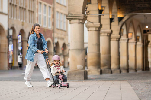 SCOOTANDRIDE - Highwaykick Push and Go 2in1 Ride and scooter 1-5 years Wildberry