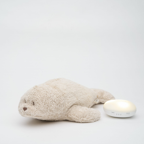 MOONIE 2.0 - organic humming seal with lamp, sand