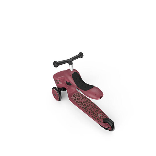 SCOOTANDRIDE - Highwaykick 1 Lifestyle 2in1 Ride-on and scooter with lockable storage 1-5 years Wildcat