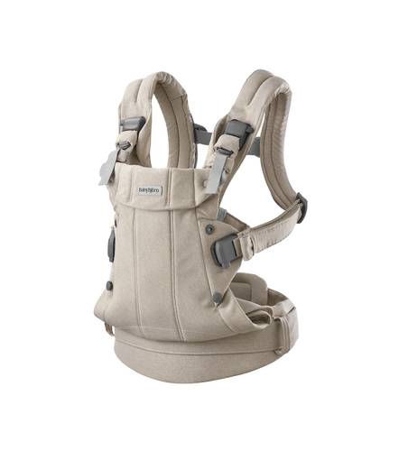 BABYBJORN - Baby Carrier Harmony, Woven, Light Beige mélange