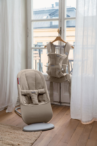 BABYBJORN - Baby Carrier HOLD, WOVEN, Sand Grey
