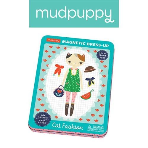 Mudpuppy - Cat Fashion Magnetic Dress-up