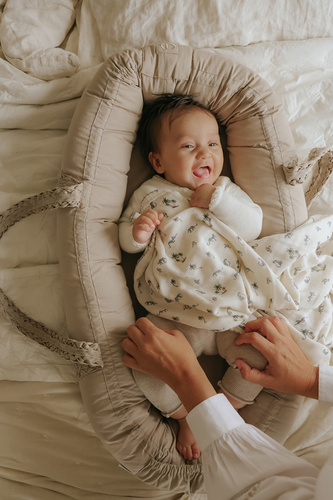 Elodie Details - Portable Baby Nest, tender taupe