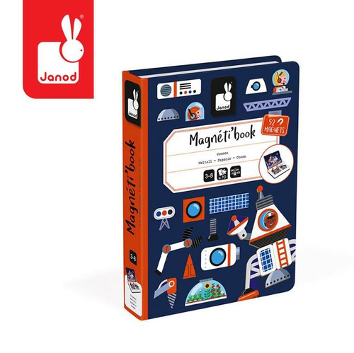 Janod - Magnetic puzzle Kosmos Magnetibook