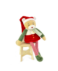 DOUDOU - Christmas pixy plush, Doudou et Compagnie, 40 cm, Farceur Cannelle