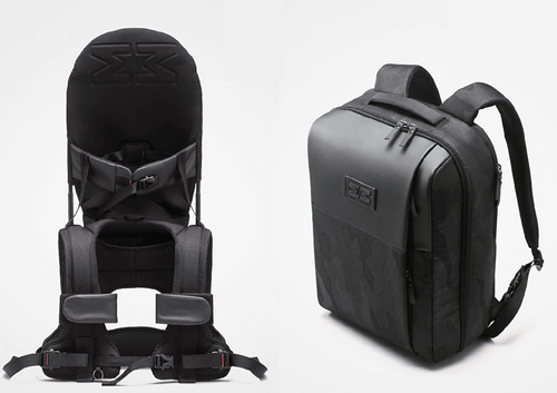 MiniMeis - G5 Carrier + Backpack HERO - Black Core- SET