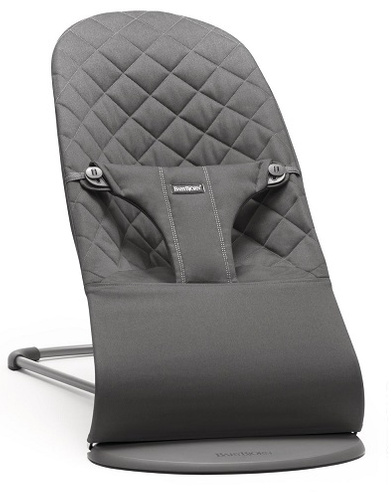 BABYBJÖRN - Bouncer Bliss Woven - Anthracite