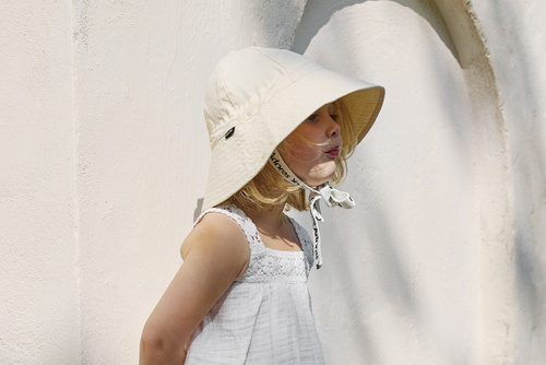 Elodie Details - Sun Hat - Oat White - 2-3 years