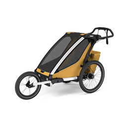 Child bicycle trailer, single - Thule Chariot Sport 2 - Natural Gold