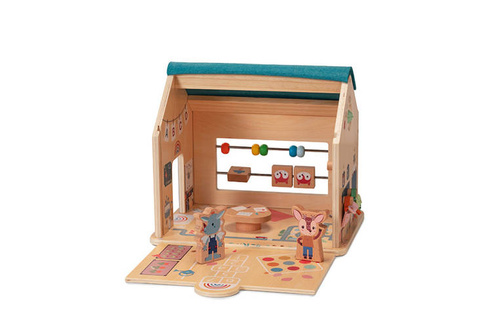 LILLIPUTIENS - wooden toy My first school 3 +