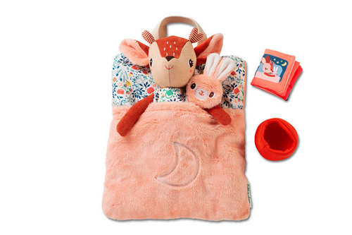 LILLIPUTIENS - Roe-deer Stella cuddly toy with accessories for falling asleep 2 years +