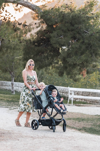 iCandy Peach 7 Pushchair and Carrycot Black - Complete Bundle