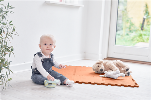 Baby Dan – foam play mat, mocca