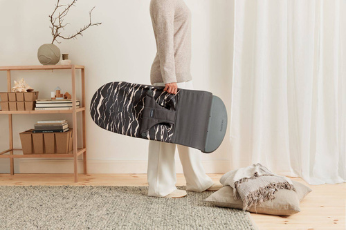 BABYBJÖRN - Bouncer Bliss, Anthracite/Landscape Print, Cotton